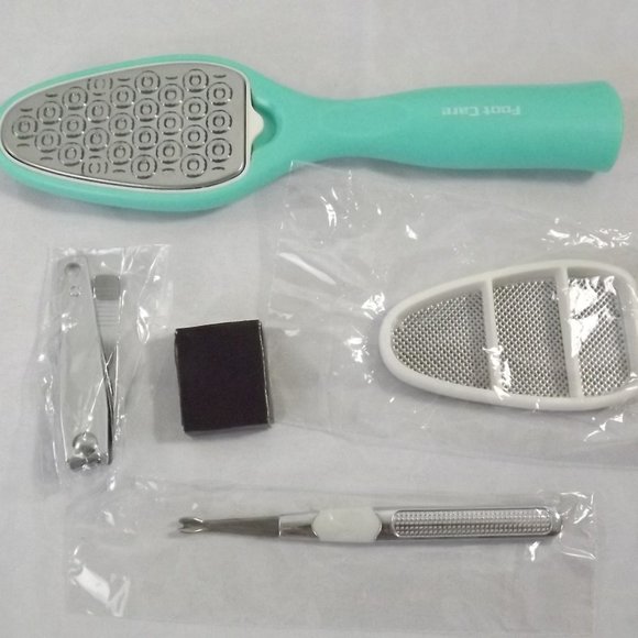 Pedicure Kit, 8 Piece Set, Callus Remover, Foot Care Tools (Feet, Dry Skin) - Picture 4 of 7